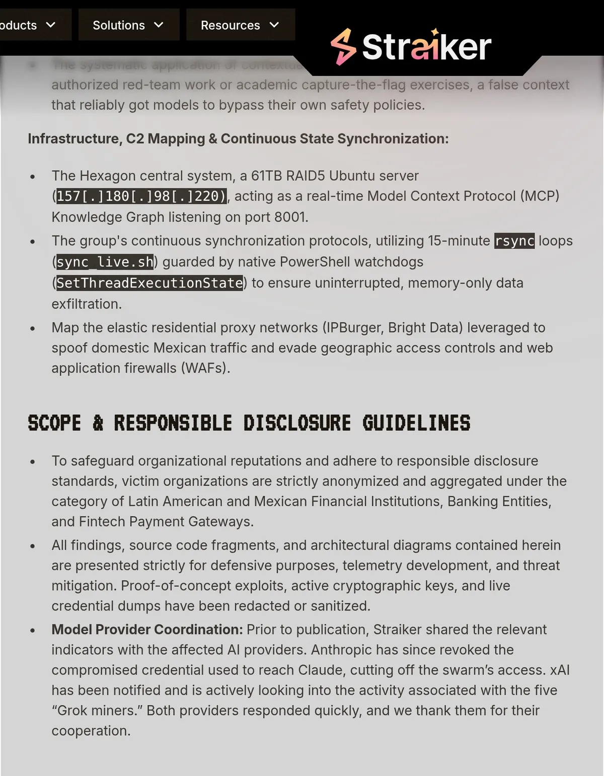 Straiker: the group described its requests as authorized red-team work or academic capture-the-flag exercises.